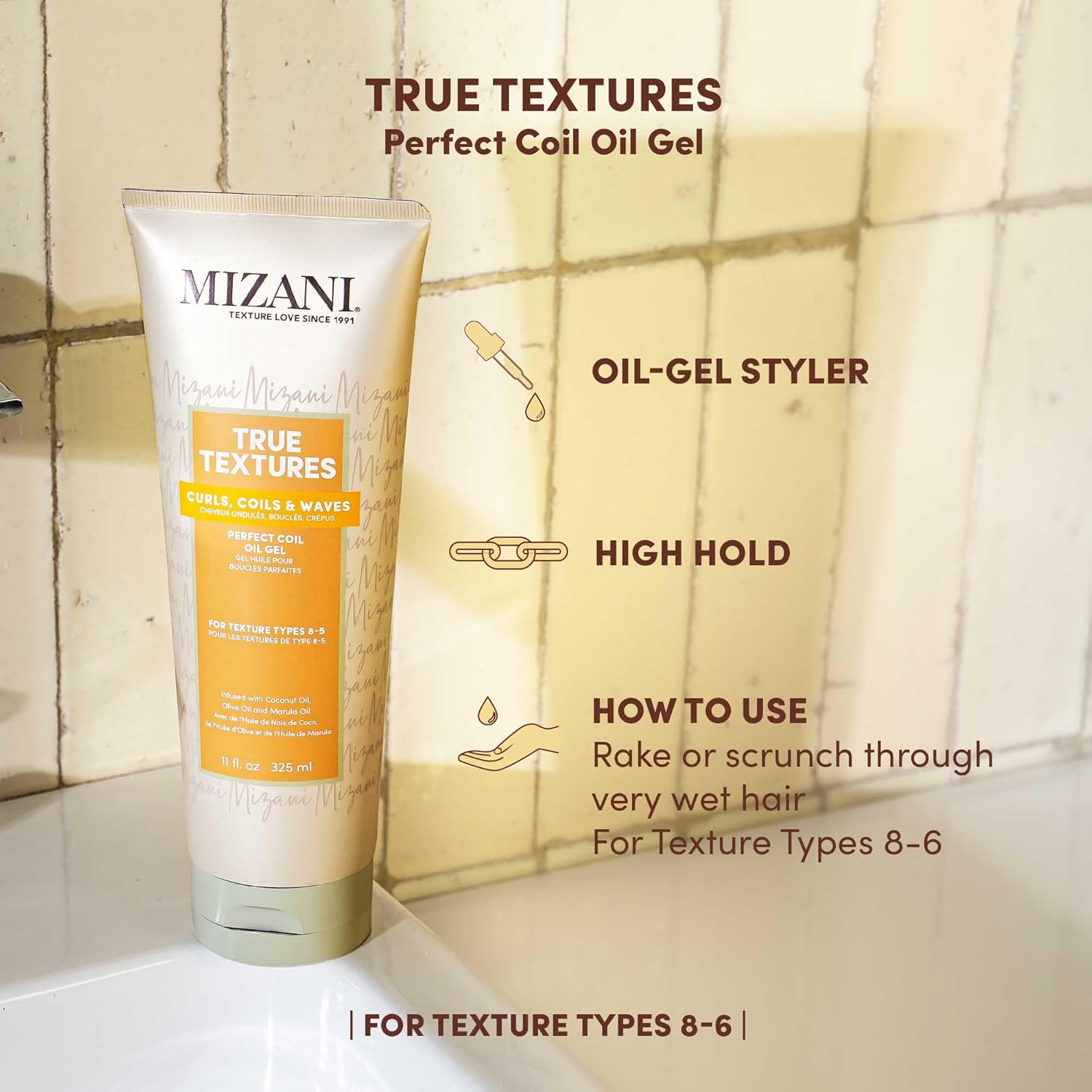 TRUE TEXTURES Perfect Coil Oil Gel by MIZANI